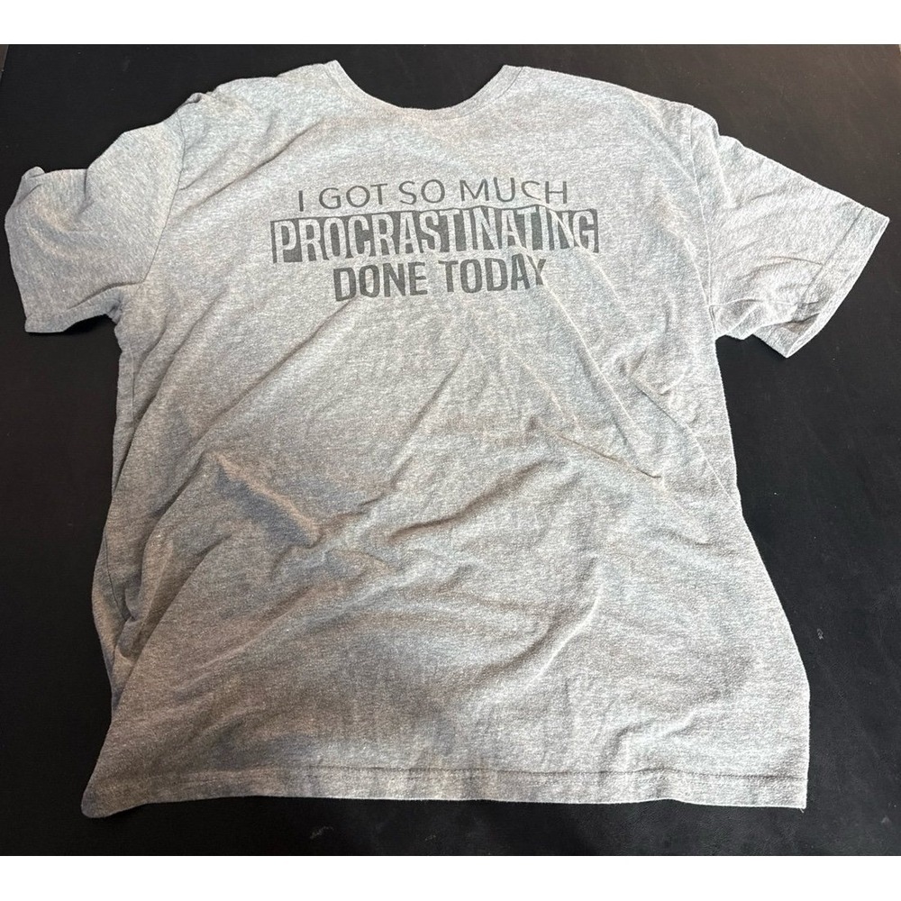 Live Outside The Limits I Got So Much Procrastinating Done Today Graphic T-Shirt